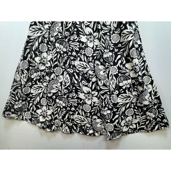 Maggy London Womens Buckle Halter Midi Dress Size 12 Black Floral Couture NWT - Picture 13 of 16